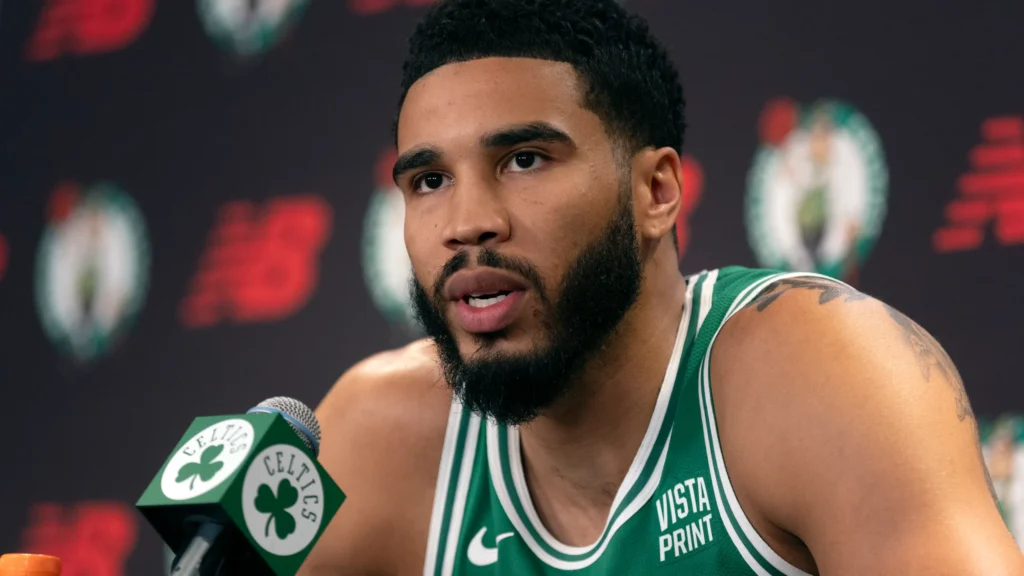 Unfortunate Hit on Boston; Jayson Tatum has the move to…..