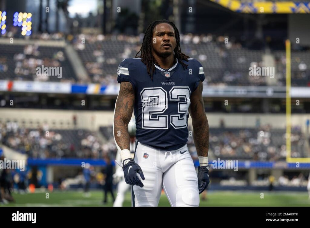 dallas-cowboys-running-back-rico-dowdle-23-walks-on-the-field-before-an-nfl-football-game-against-the-los-angeles-rams-sunday-oct-9-2022-in-inglewood-calif-ap-photokyusung