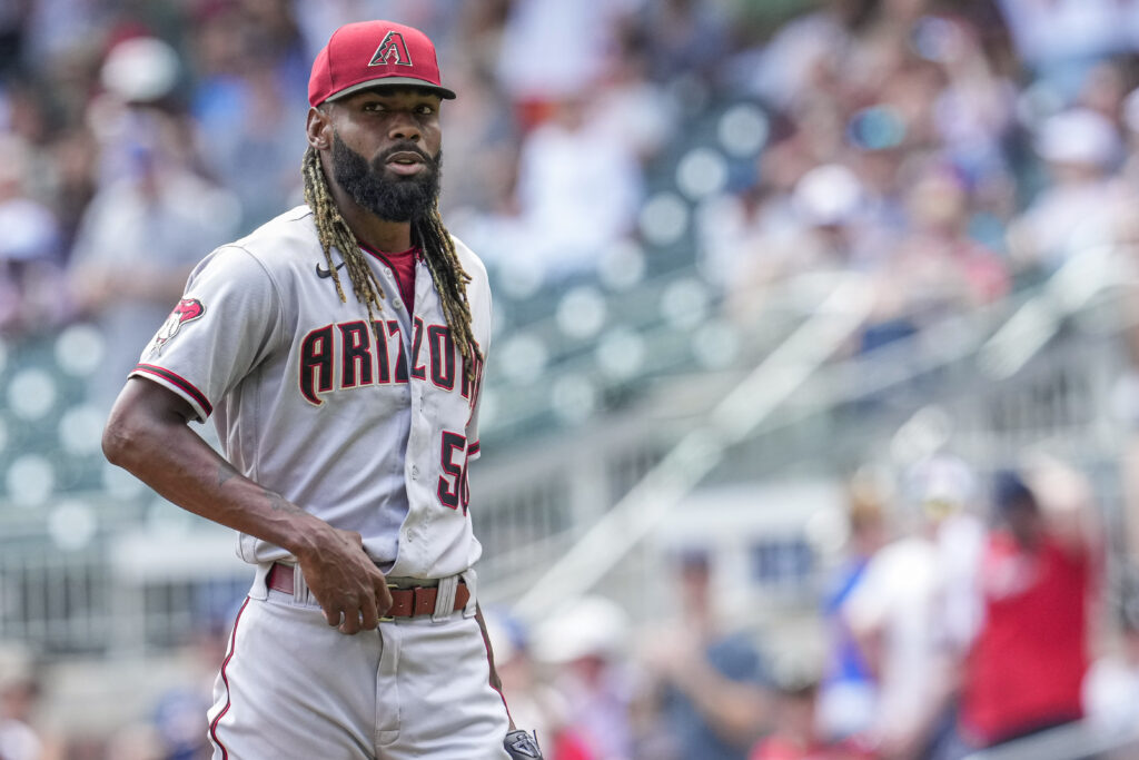 MLB: Arizona Diamondbacks at Atlanta Braves