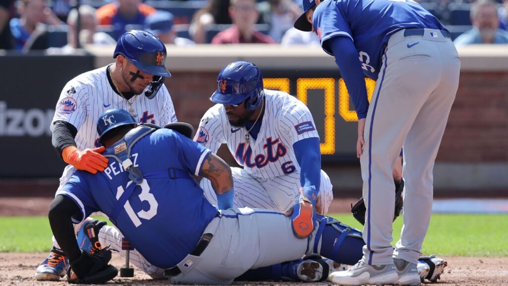 Sad News: Kansas City Royals lose a key catcher Salvador Perez in the crash between Chicago White Sox