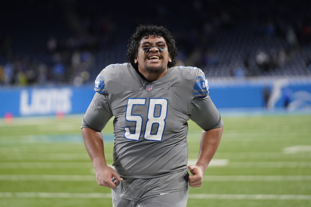 Penei Sewell of the Detroit Lions is ranked too low in Pro Football Focus’s offensive tackle rankings.