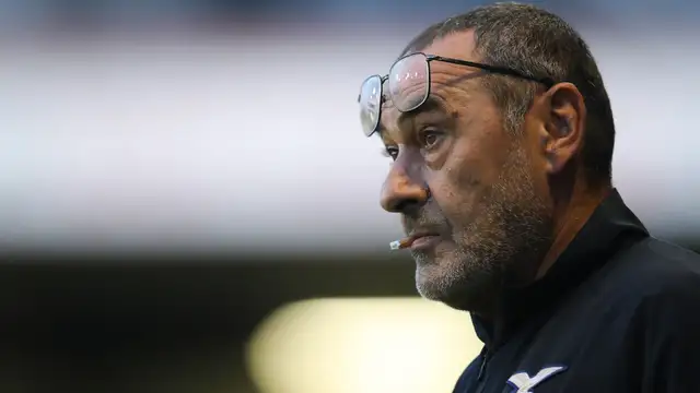 Read more about the article Maurizio Sarri Affronta un Deludente Colpo di Scena mentre le Speranze di Titolo della Lazio svaniscono…..