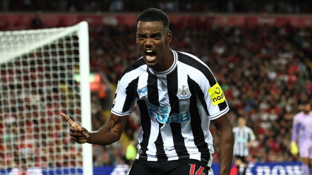 sweden-striker-alexander-isak-celebrates-after-scoring-debut-newcastle-goal-against-liverpool