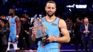 Read more about the article DEAL CONFIRMED: The Golden State Warriors have achieved a significant milestone with the announcement that Stephen Curry, SHQ, has been named the All-Star MVP.