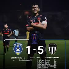 Read more about the article SRI PAHANG FC 1-5 TERENGGANU FC….. SOROTAN PERLAWANAN LS22…….