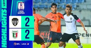 Read more about the article FULL-TIME RESULT……#LIGASUPER…..FT Terengganu FC 2-2 Kuching City FC……see more