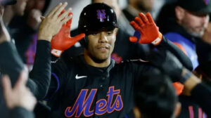 Yankees fans weigh in on Juan Soto’s audacious remark made before the Subway Series while rocking a Mets jersey.