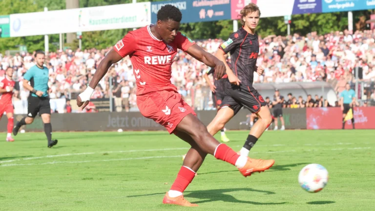 Köln Heiße News: Ragnar Ache erklärt, warum er nicht gegen Atalanta in der Startelf stand