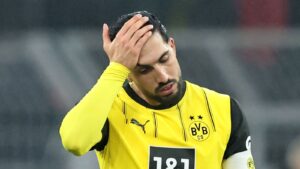 Schlechte Nachrichten bei Borussia Dortmund: Emre Can ist schwer traumatisiert